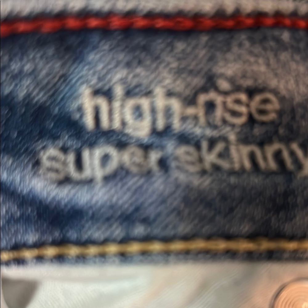 Maurices High Rise Super Skinny Jeans with Natural Fading - Picture 4 of 9